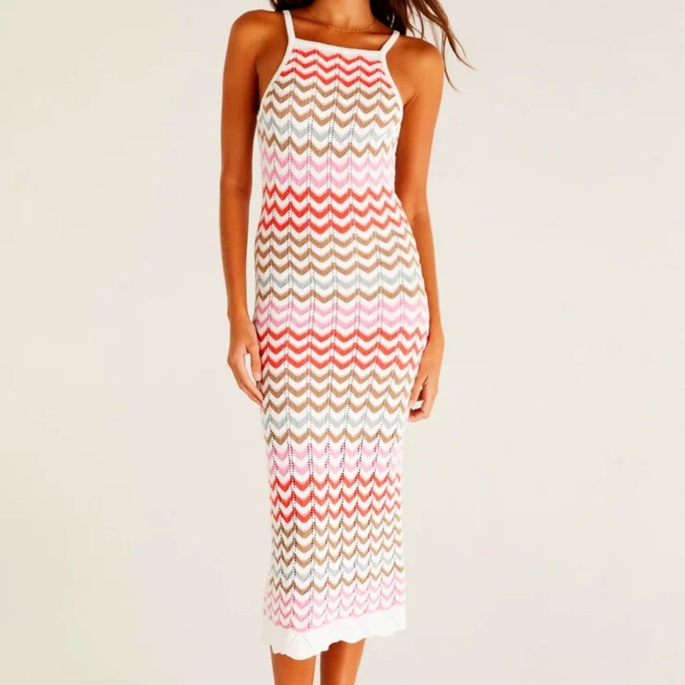 ZSUPPLY Camille Striped Dress- Size Medium